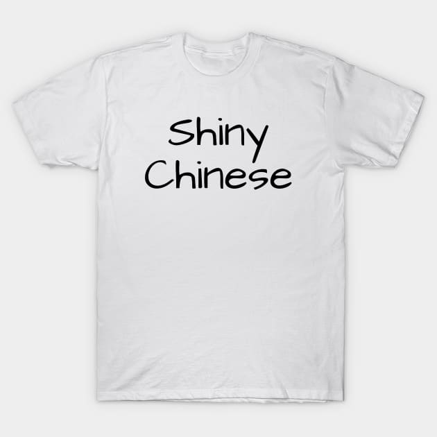 Shiny Chinese T-Shirt by FromBerlinGift